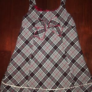 Plaid Christmas dress